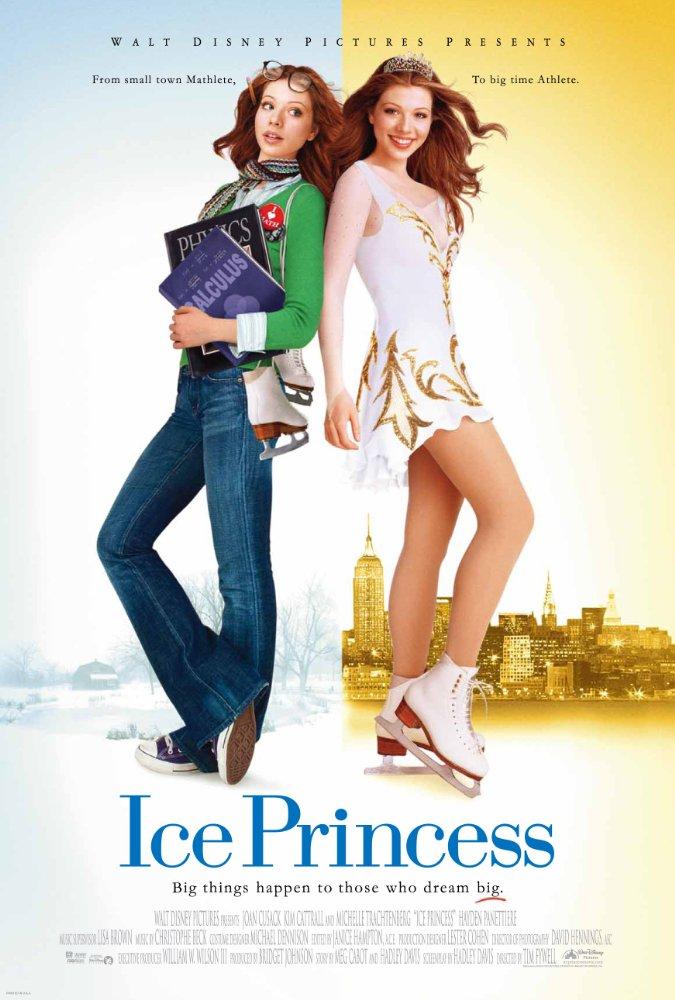Ice Princess Disney movie dvd