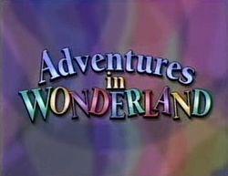 Adventures in Wonderland live action musical Disney series