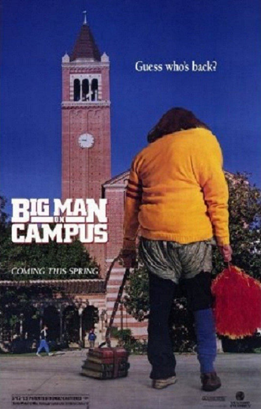 Big Man on Campus movie dvd