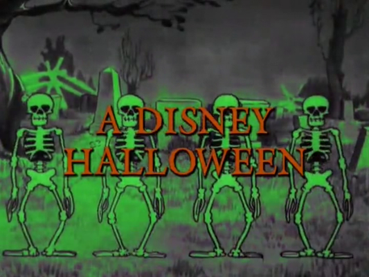 A Disney Halloween 1983 movie dvd