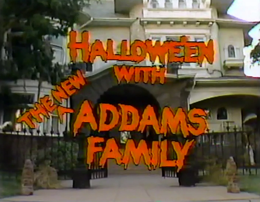 Halloween with the New Addams Family dvd