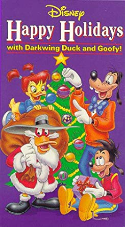 Happy Holidays with Darkwing Duck and Goofy 1993 movie dvd