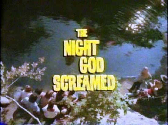 The Night God Screamed movie dvd