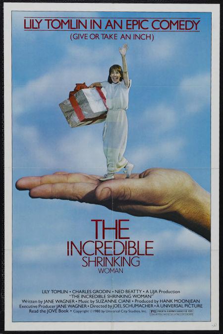 The Incredible Shrinking Woman movie dvd