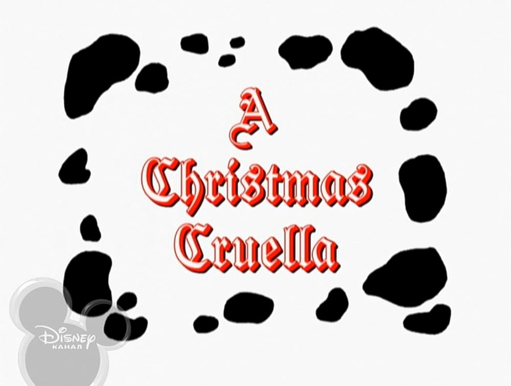 A Christmas Cruella 101 Dalmatians Christmas dvd