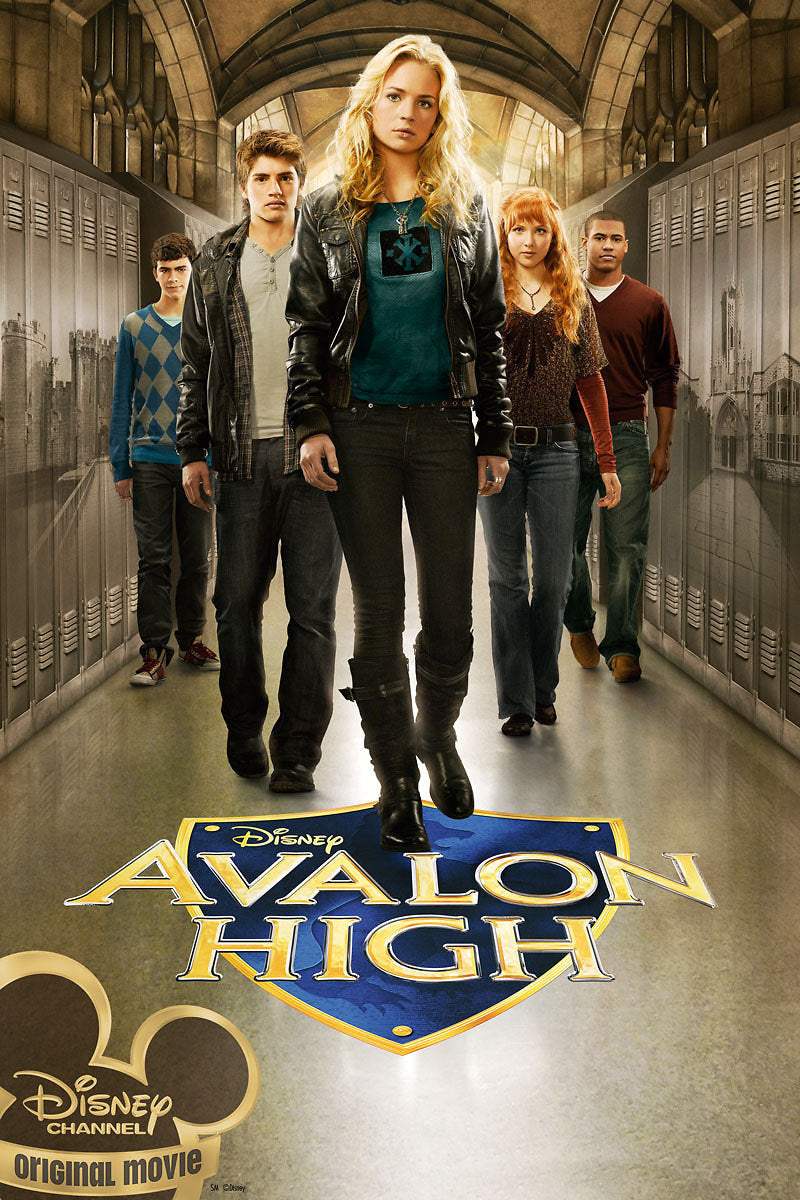 Avalon High  Disney movie dvd