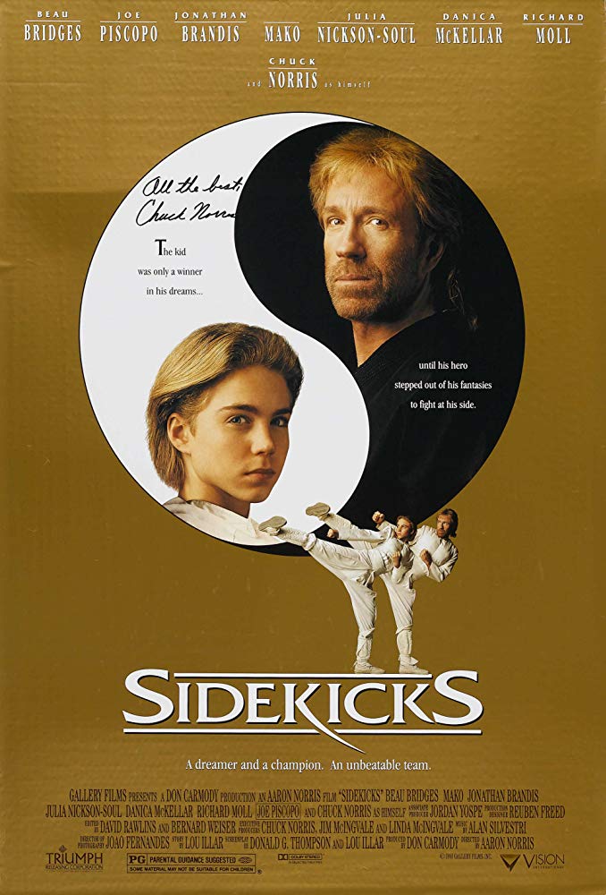 Sidekicks movie dvd