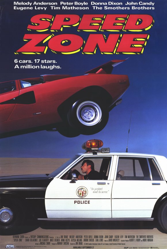 Speed Zone movie dvd