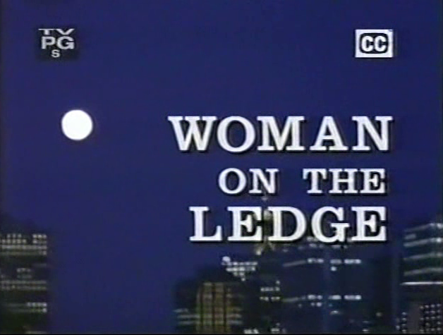 Woman on the Ledge